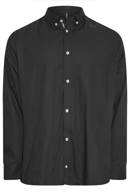 BadRhino Black Poplin Long Sleeve Shirt - 3XL Image 3