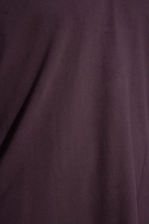 BadRhino Burgundy Red Long Sleeve Core Polo Shirt - L Image 5