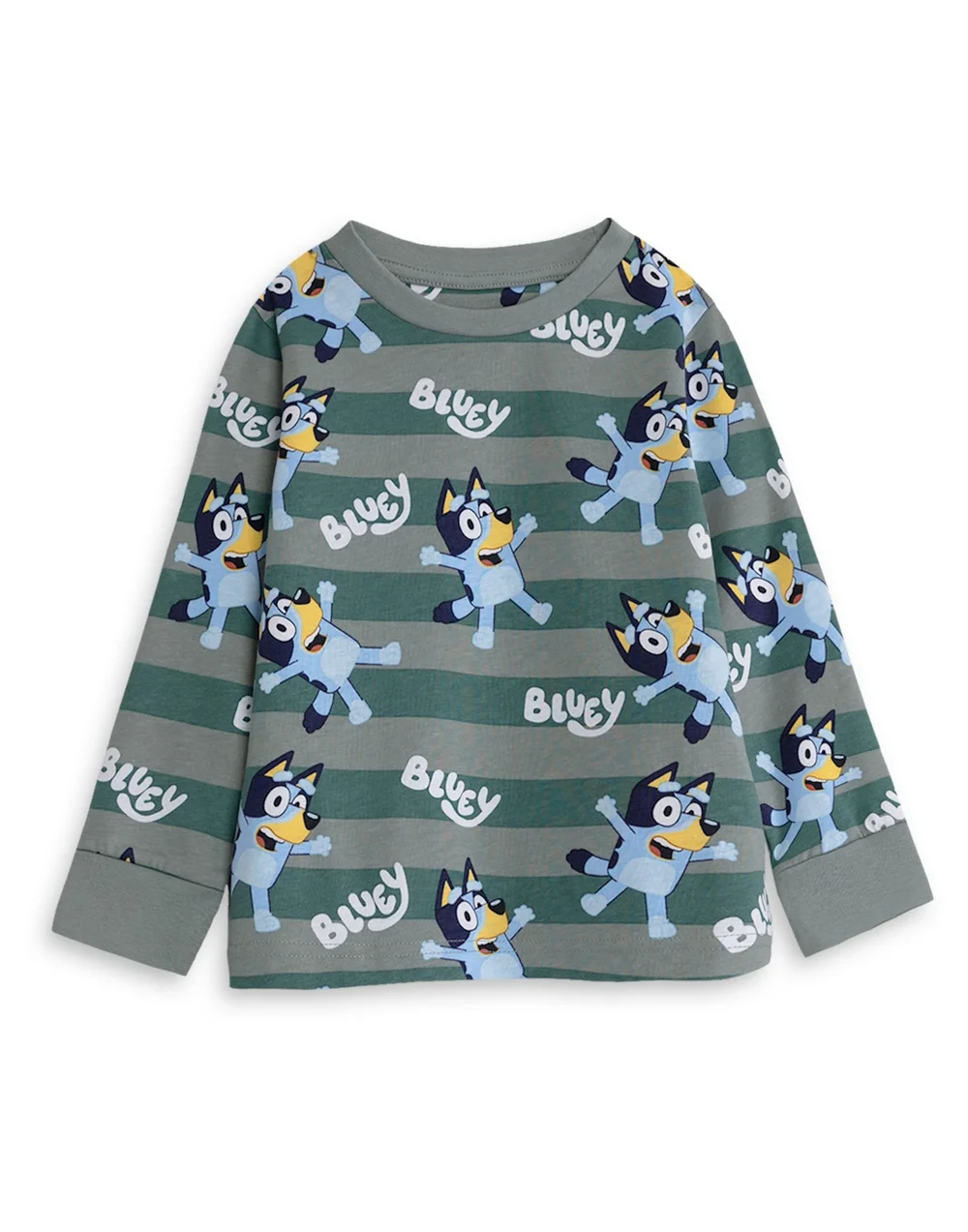 Vanilla Underground Bluey Kids Light Blue 2 Long Leg Pyjamas (18mnths-7yrs) - Age 2-3 Years Image 3