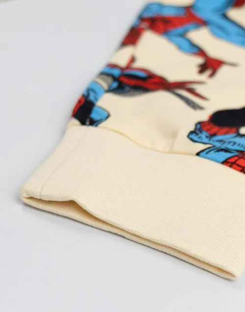 Vanilla Underground Marvel Spider-Man Kids Blue 2 Pyjamas (2-10yrs) - Age 3-4 Years Image 5