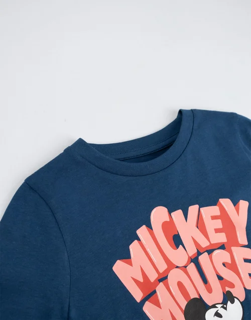 Vanilla Underground Disney Kids Navy Pyjamas (18mnths-8yrs) - Age 3-4 Years Image 5