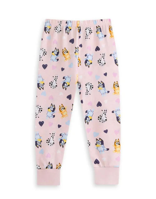 Vanilla Underground Bluey Kids Cream Pyjamas (18mnths-7yrs) - Age 5-6 Years Image 4