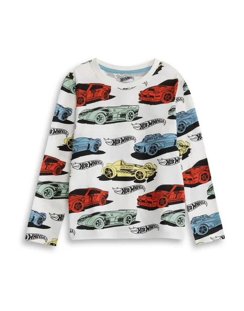 Hot Wheels Kids Long Pyjama Set 2 Pack ( 3-12 Yrs) - Age 5-6 Years Image 2