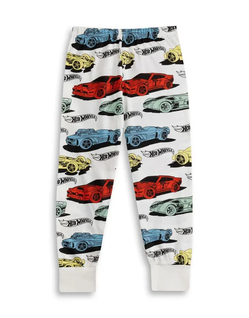 Hot Wheels Kids Long Pyjama Set 2 Pack ( 3-12 Yrs) - Age 5-6 Years Image 3