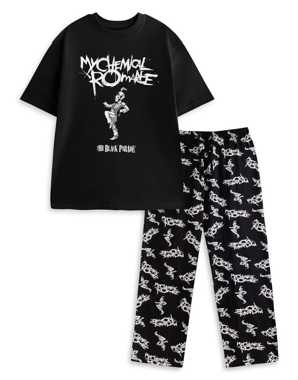 Vanilla Underground My Chemical Romance Black Pyjamas - Medium Image 1