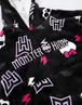 Monster High Black Blanket Hoodie - One Size Image 4