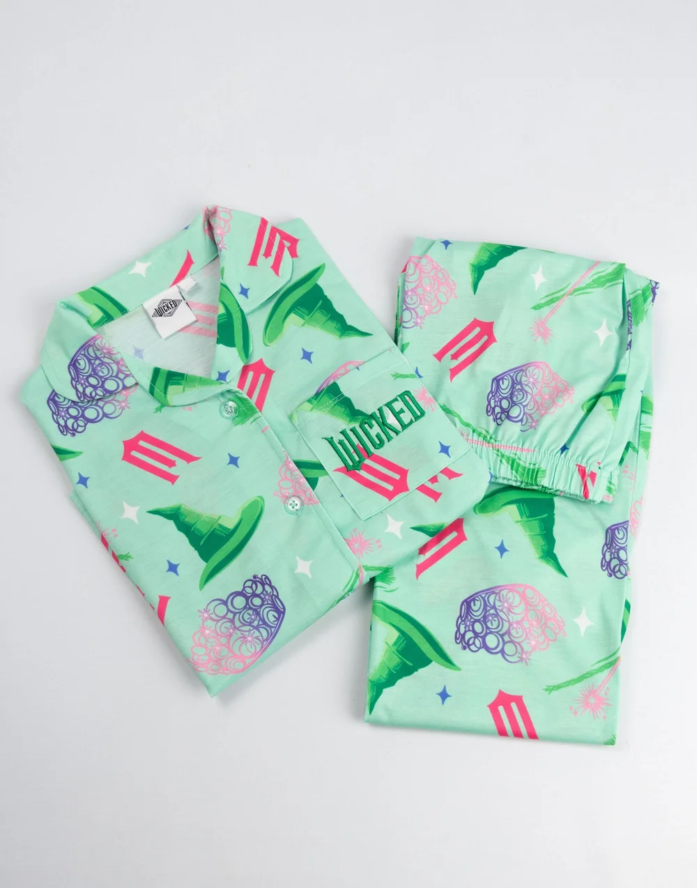 Vanilla Underground Wicked Kids Pink Pyjamas (5-14yrs) - Age 11-12 Years Image 4