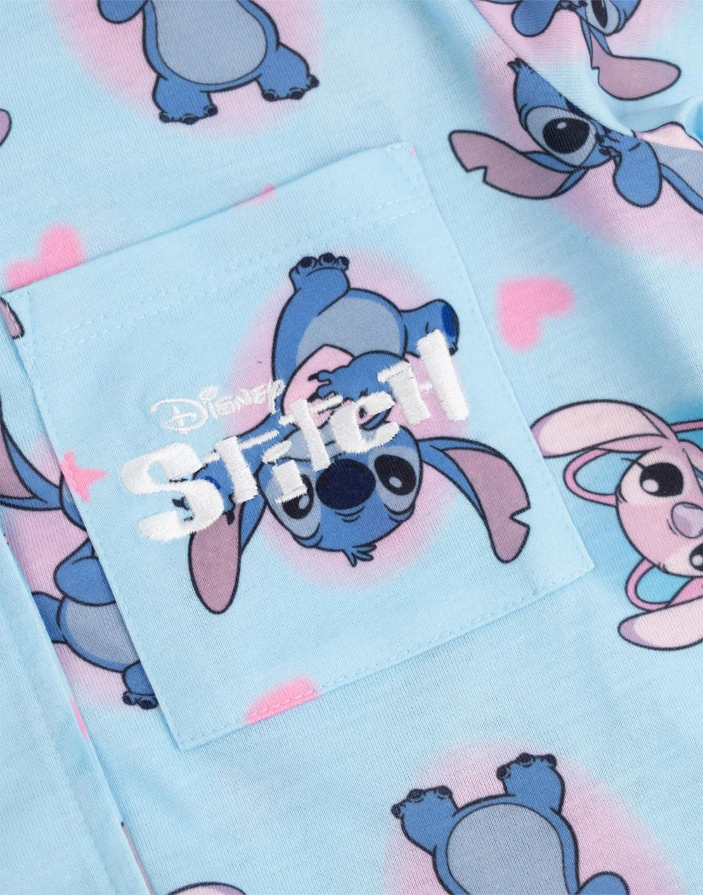 Vanilla Underground Lilo & Stitch Kids Blue Pyjamas (5-14yrs) - Age 12-13 Years Image 5