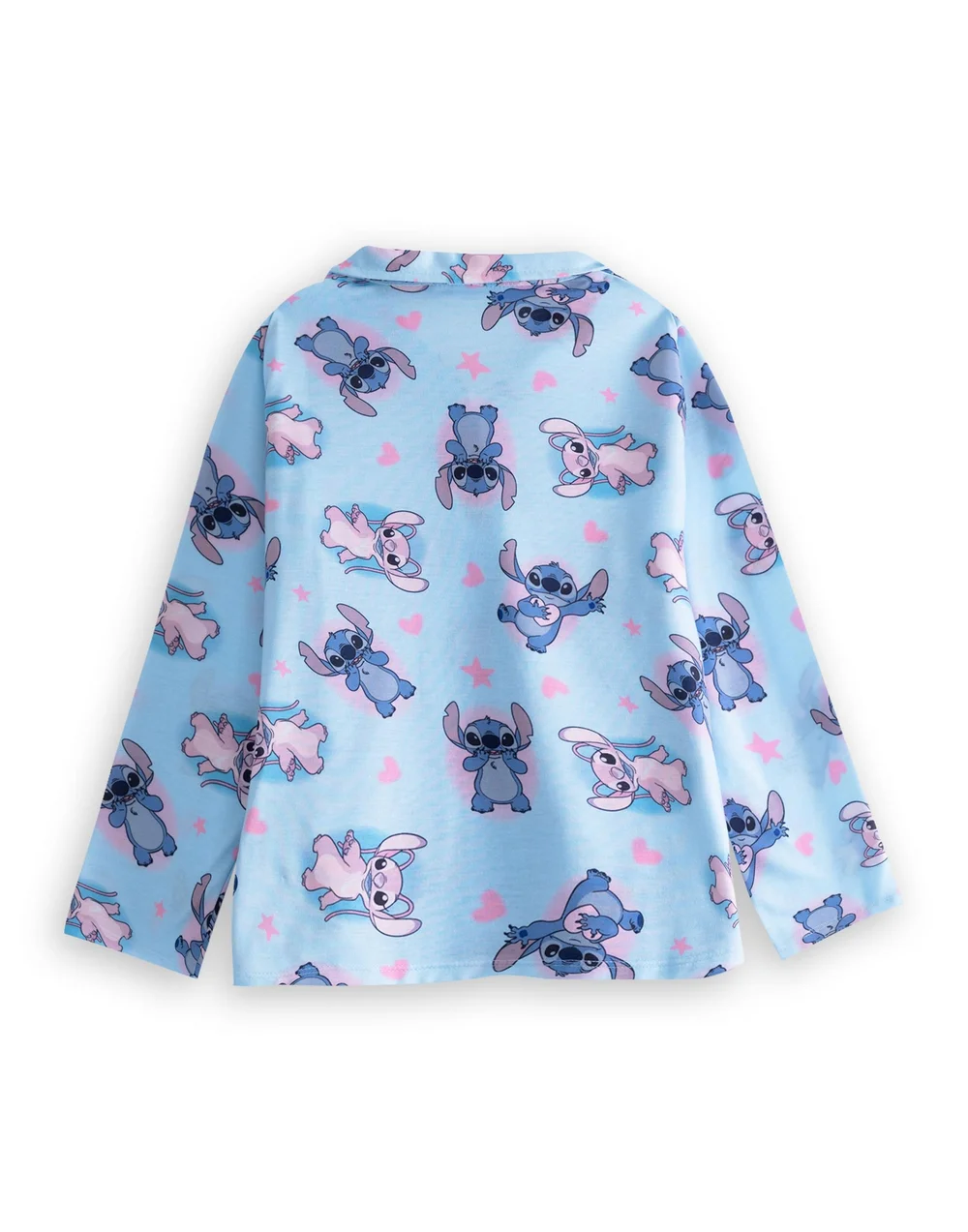 Vanilla Underground Lilo & Stitch Kids Blue Pyjamas (5-14yrs) - Age 12-13 Years Image 2