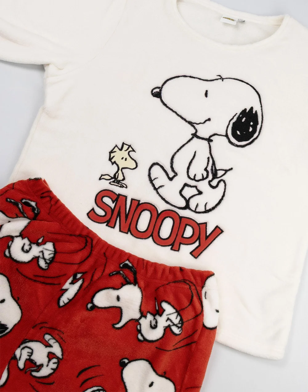 Vanilla Underground Snoopy Cream Pyjamas - Large Image 5