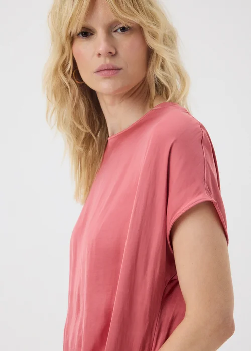 Pink Washed Satin Co Ord Top - 8 Image 3