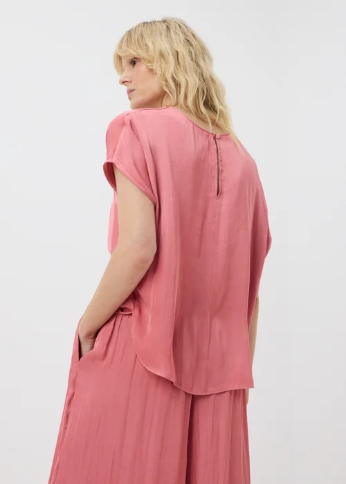 Pink Washed Satin Co Ord Top - 8 Image 2