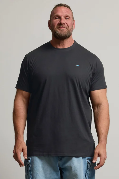 BadRhino Black/Blue/Red/Green/Navy 5 Pack Extra Long T-Shirts - 4XL Image 2