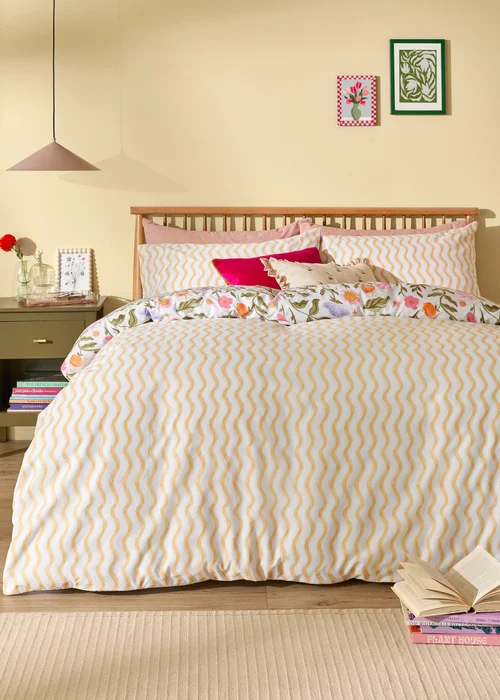 Furn Summer Solstice Reversible Multicolour Duvet Cover Set - Double Image 2