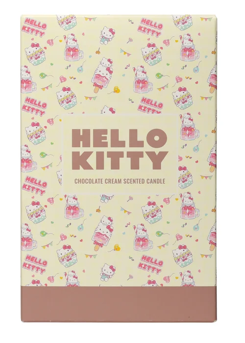 Hello Kitty Chocolate Cream Candle with Silicone Lid & Warm Scent - Medium Image 6
