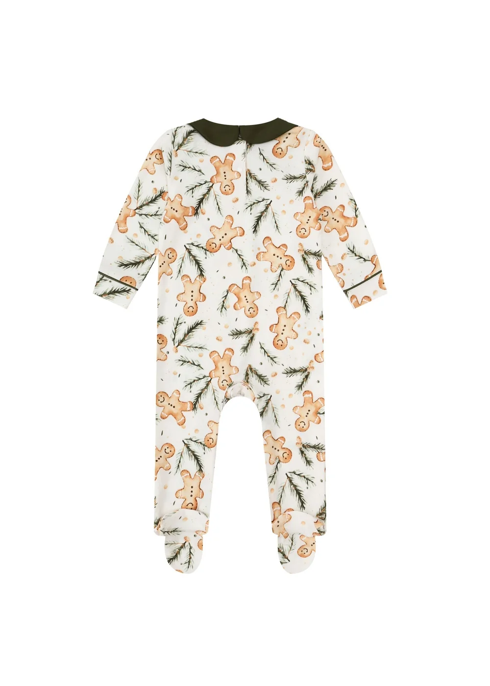 My Christmas Pyjamas White Gumdrop Buttons Baby's One-Piece Matching Pyjama Sleepsuit (0m-18m) - 3-6 months Image 2