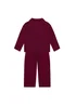 My Christmas Pyjamas Rich Burgundy Midnight Jewel Children's Two-Piece Long Matching Pyjama Set (18m-14yrs) - 18 - 24 Months Image 3