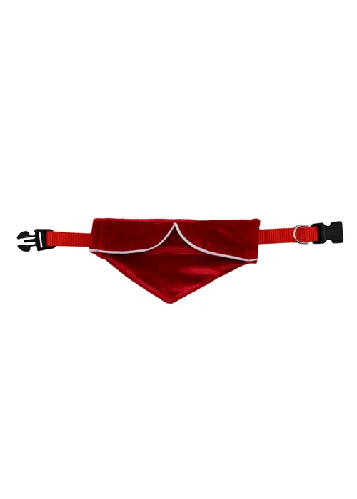 My Christmas Pyjamas Red Velvet Rouge Pet Matching Bandana - XL Image 1