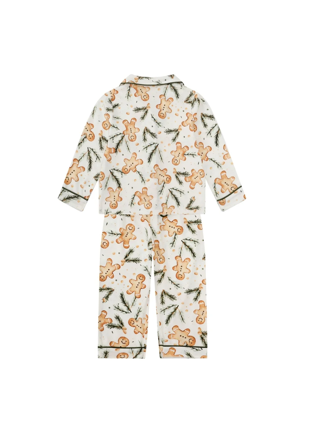 My Christmas Pyjamas White Gumdrop Buttons Children's Two-Piece Long Matching Pyjama Set (18m-14yrs) - Age 5-6 Years Image 2
