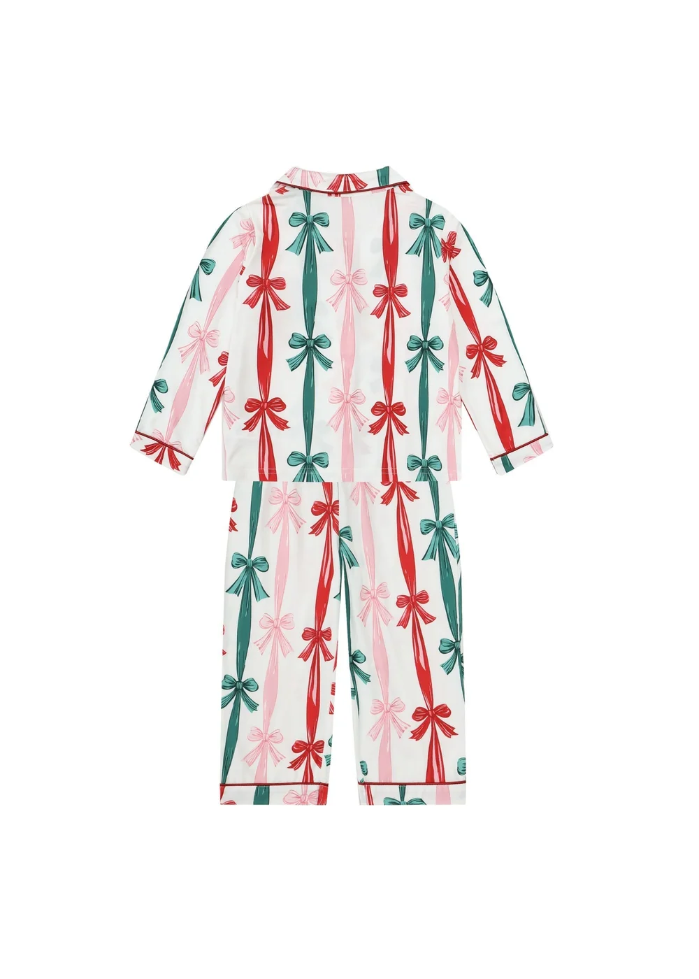 My Christmas Pyjamas White Sugar Plum Children's Two-Piece Long Matching Pyjama Set (18m-14yrs) - 2-3 Yrs Image 2