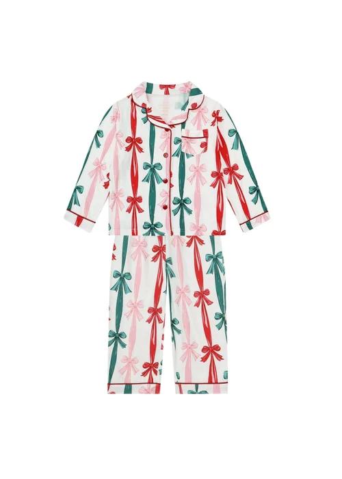 My Christmas Pyjamas White Sugar Plum Children's Two-Piece Long Matching Pyjama Set (18m-14yrs) - 2-3 Yrs Image 1