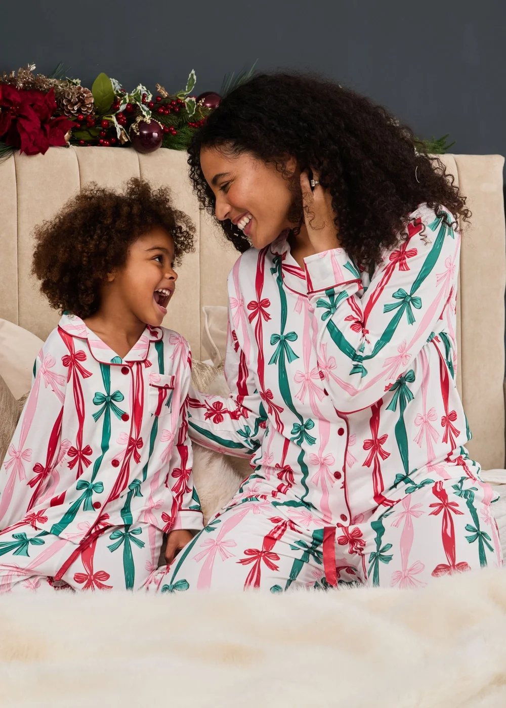 My Christmas Pyjamas White Sugar Plum Children's Two-Piece Long Matching Pyjama Set (18m-14yrs) - 2-3 Yrs Image 4