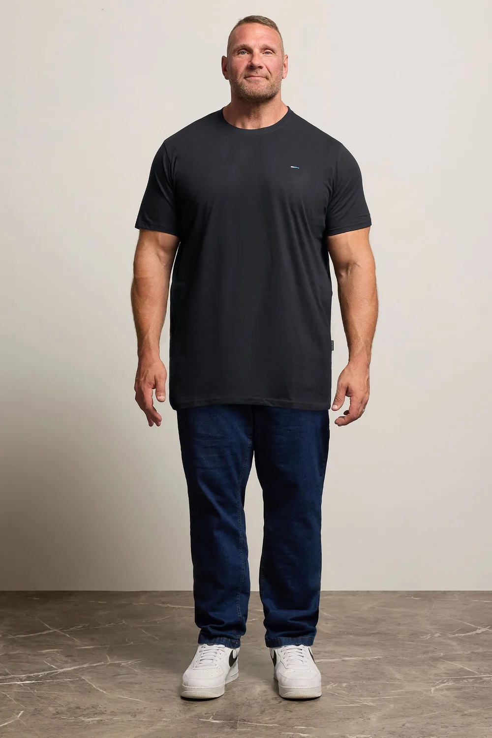 BadRhino 5 Pack Black Extra Long Core T-Shirts - 2XL Image 3