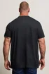 BadRhino 5 Pack Black Extra Long Core T-Shirts - 2XL Image 4