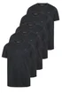 BadRhino 5 Pack Black Extra Long Core T-Shirts - 2XL Image 5