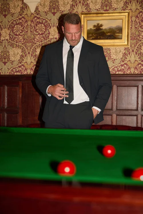 BadRhino Black Plain Suit Jacket - 48 Chest L Image 2