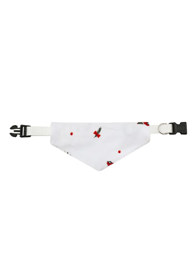 My Christmas Pyjamas White Driving Home For Christmas Pet Matching Bandana