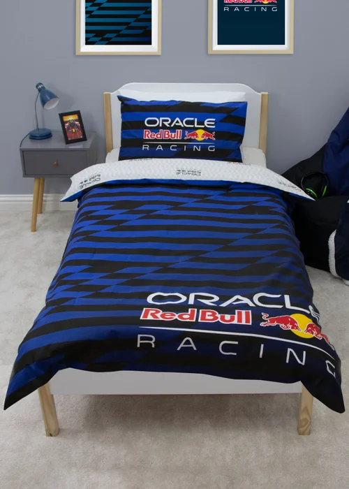 Red Bull Racing Blue Automatic Duvet Cover - Single Image 2