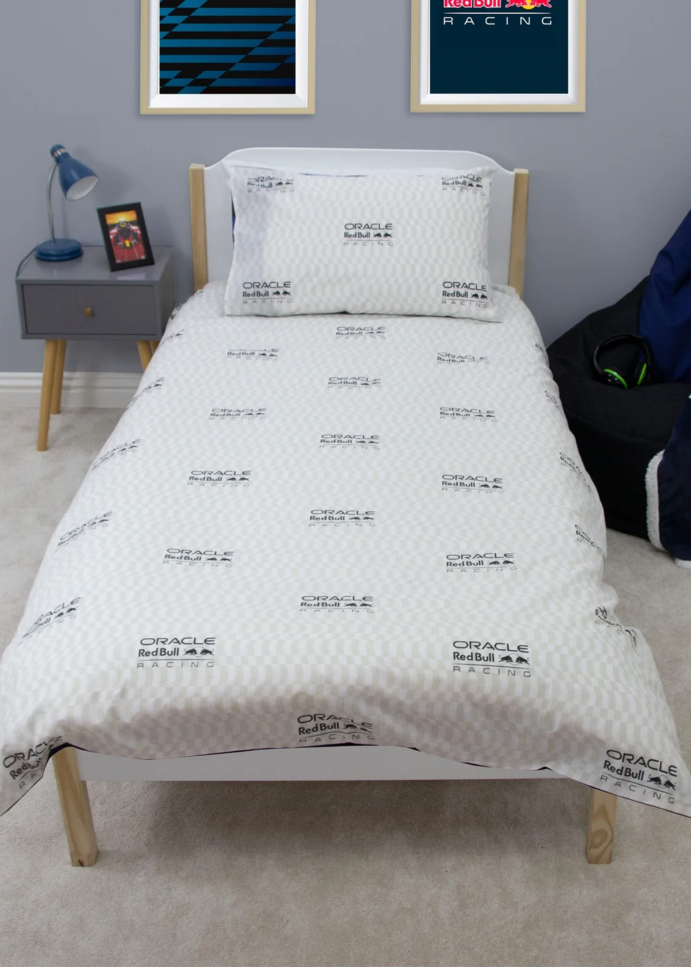 Red Bull Racing Blue Automatic Duvet Cover - Single Image 3