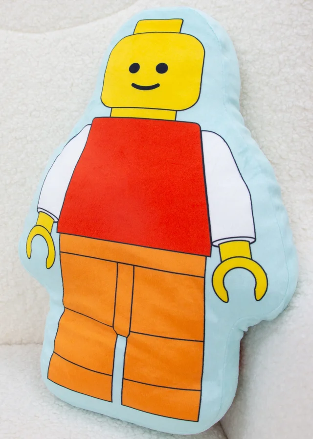 Lego Colourblock Multicolour Shaped Cushion