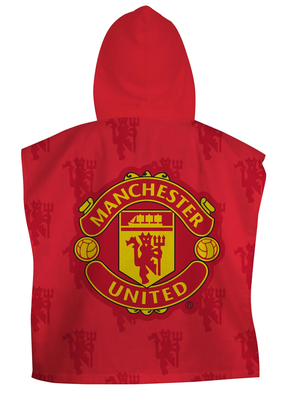 Manchester United FC Red Boots Poncho - Medium Image 2