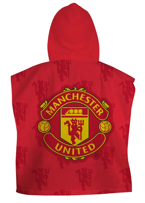 Manchester United FC Red Boots Poncho - Medium Image 2