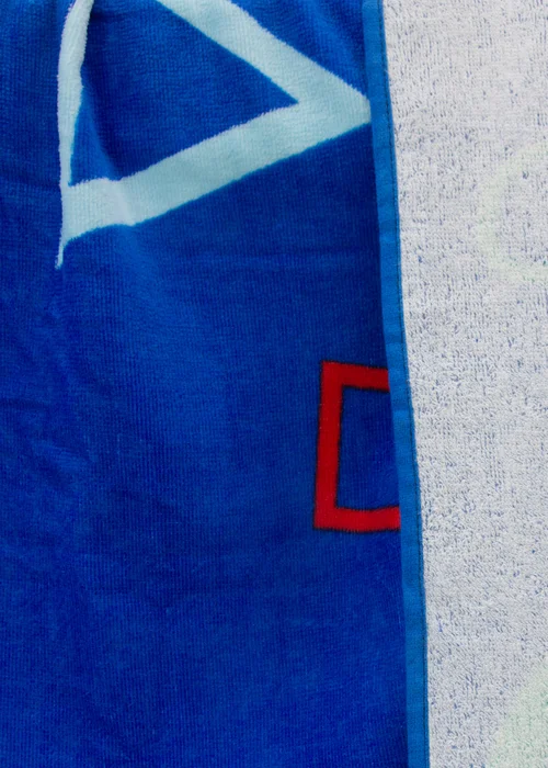 PlayStation Blue Scatter Towel - 70x140cm Image 4