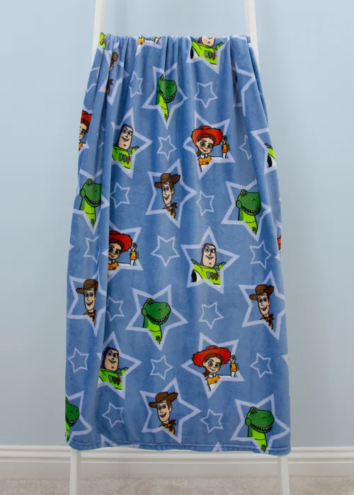 Toy Story Blue Explore Fleece Blanket - 100 x 150 Image 1