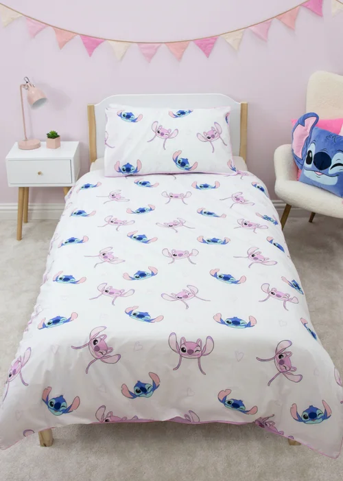Lilo & Stitch Purple Chill Duvet Cover Set - Single Image 3