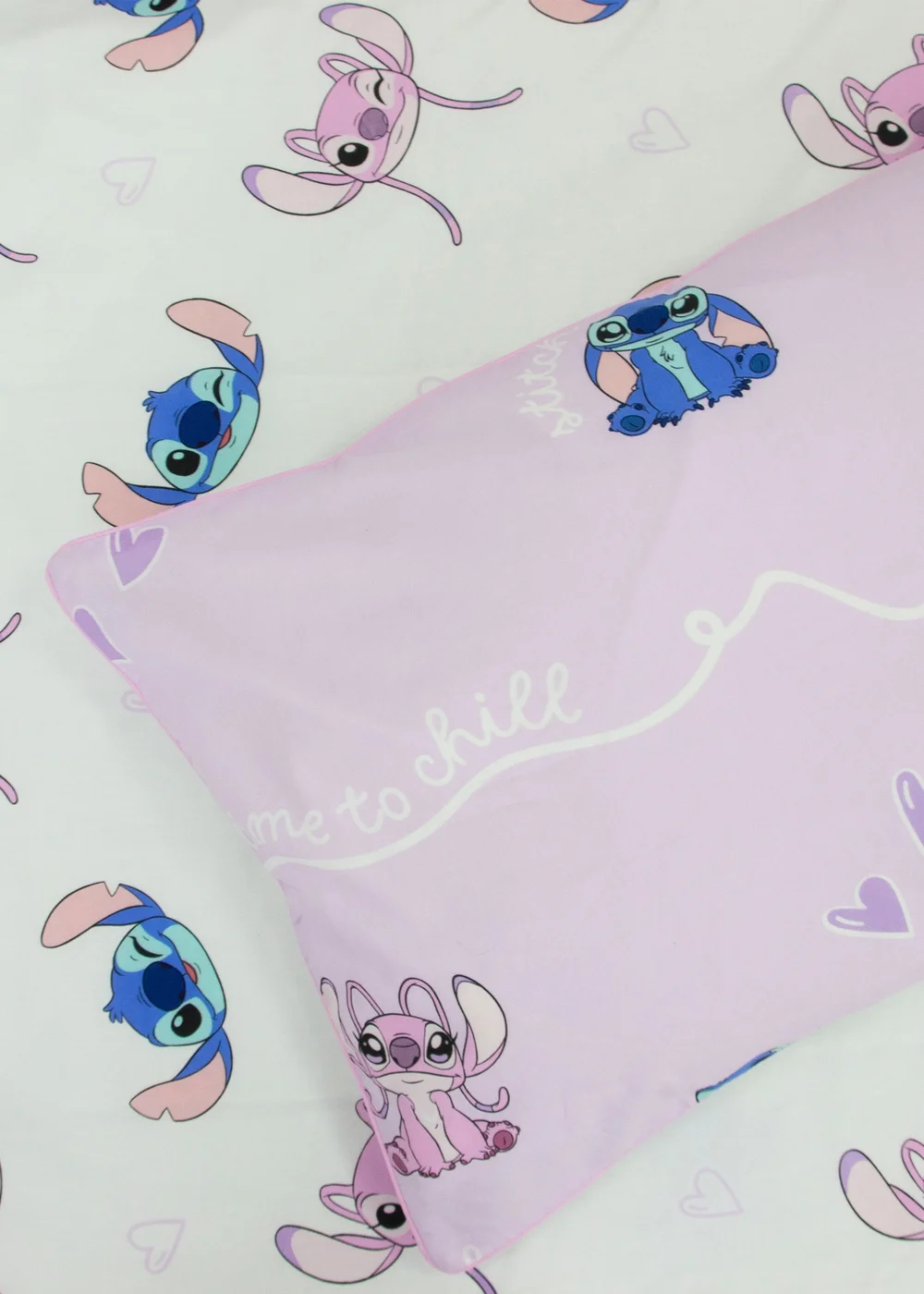 Lilo & Stitch Purple Chill Duvet Cover Set - Single Image 5