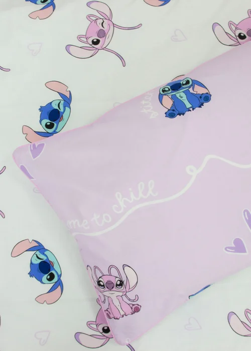 Lilo & Stitch Purple Chill Duvet Cover Set - Single Image 5