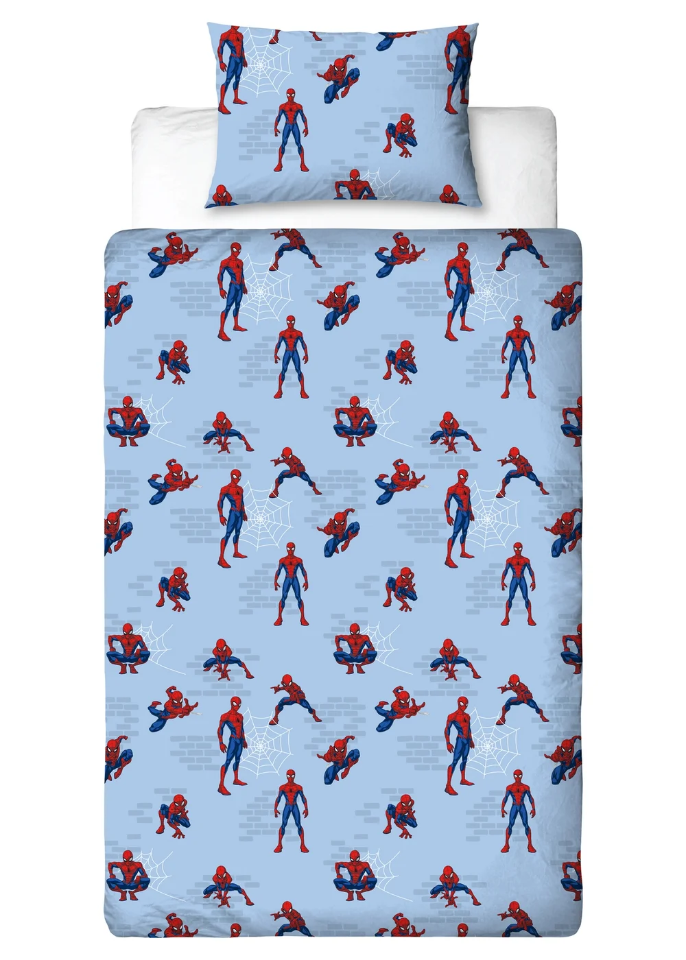 Spiderman Red Glow In The Dark Duvet Cover - Single Image 3