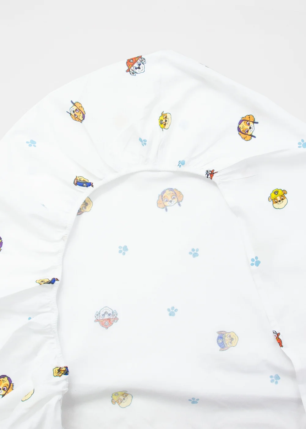 Paw Patrol White Missions Fitted Sheet - Junior Image 5