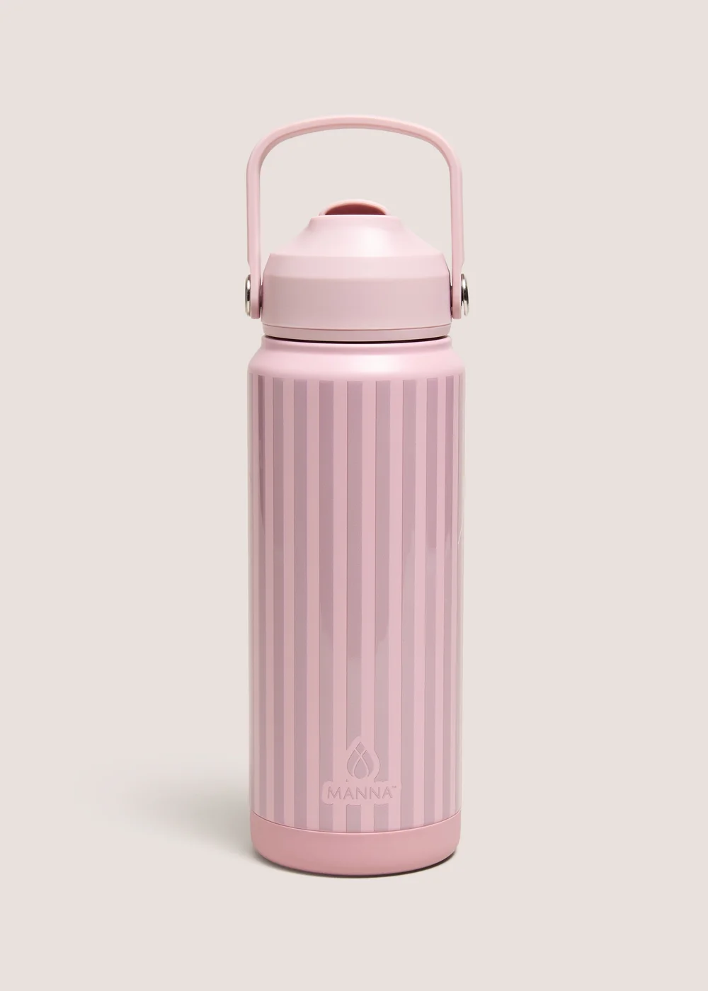 Pink Embossed Stripe Arlo Bottle Image 1