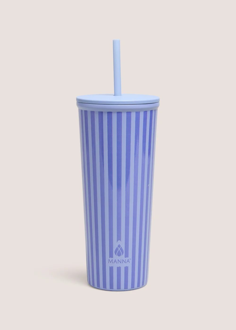 Lilac Striped Tumbler Image 1