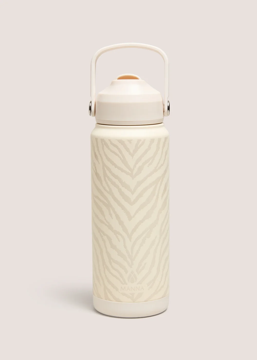 Manna Cream Zebra Arlo Water Bottle Image 1