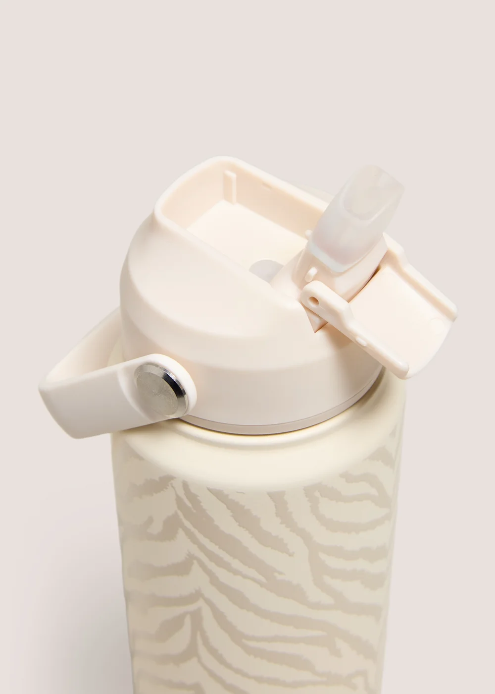 Manna Cream Zebra Arlo Water Bottle Image 2