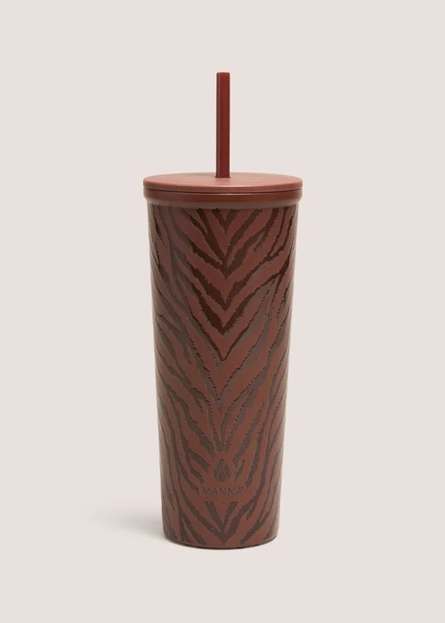 Brown Zebra Tumbler Image 1