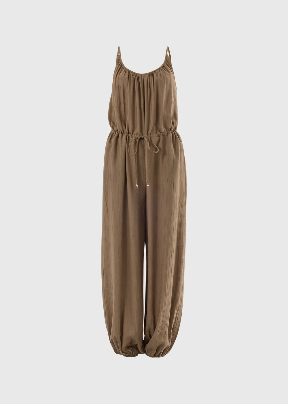 Bronze Woven Cami Jumpsuit - 10 Image 4