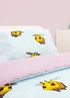 Minecraft Group Pink Duvet Cover - Single Image 4